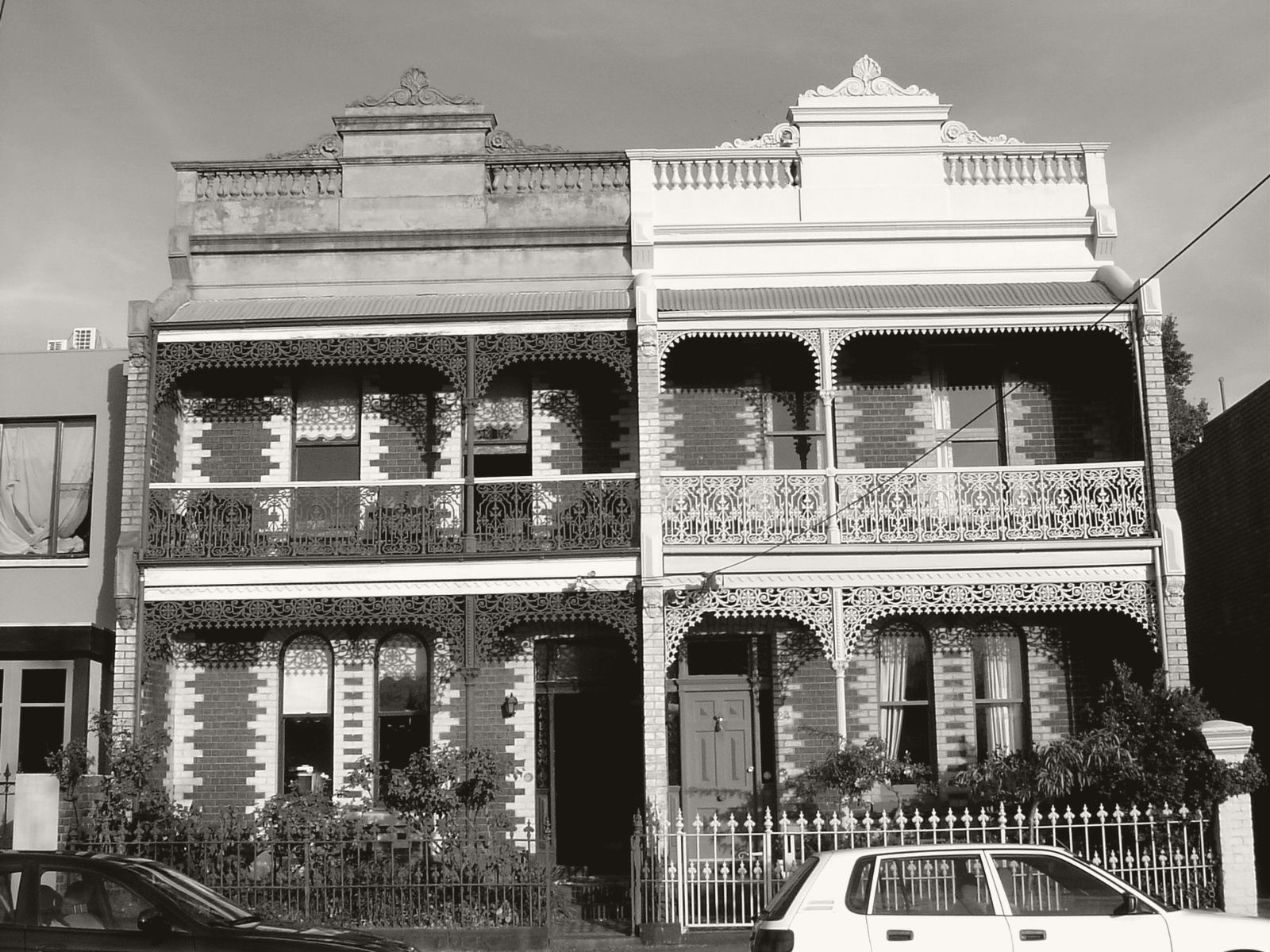 A Melbourne terrace street